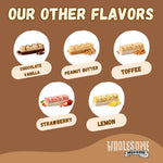 Salted Toffee Protein Rice Crispy Treats - 15g Protein, Low Carb 4g Net, High Fiber, Soft & Chewy