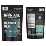Whey Protein Isolate | 10-Serving Bag | Deep Chocolate