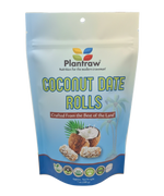 Coconut-Date Rolls - Original (7oz) - 0g refined carbs. Gluten free, Raw, vegan, organic, paleo friendly.