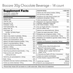 30G Protein Chocolate Biocare Dietary Beverage (14-Count)
