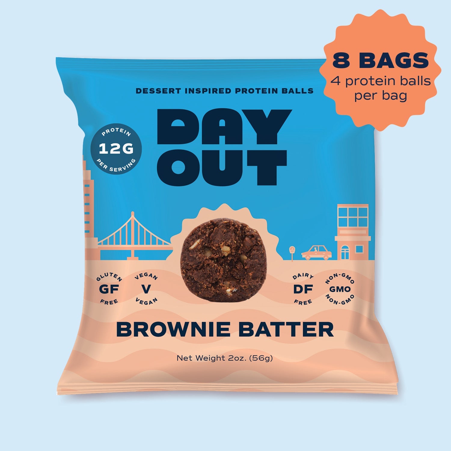 Brownie Batter (Single-Serve) Protein Snack