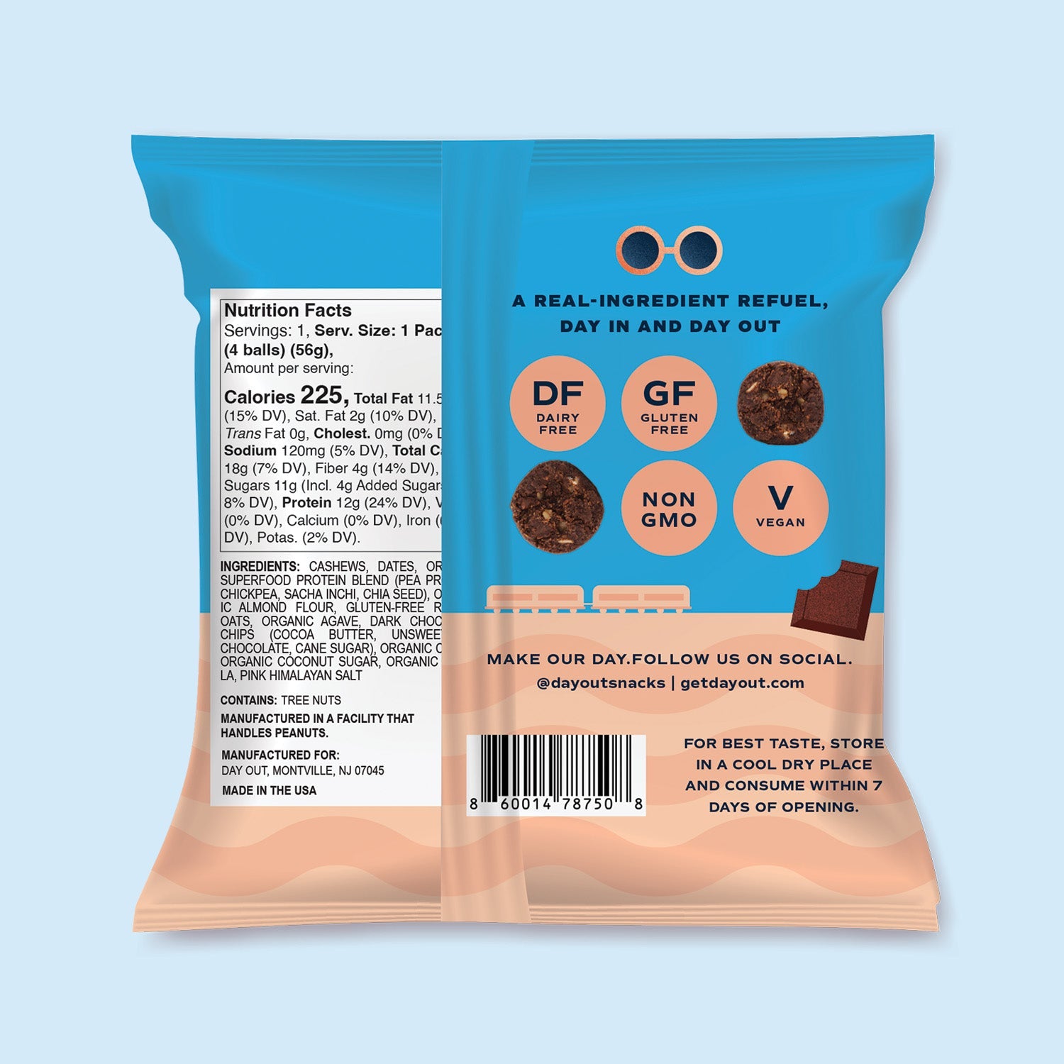 Brownie Batter (Single-Serve) Protein Snack