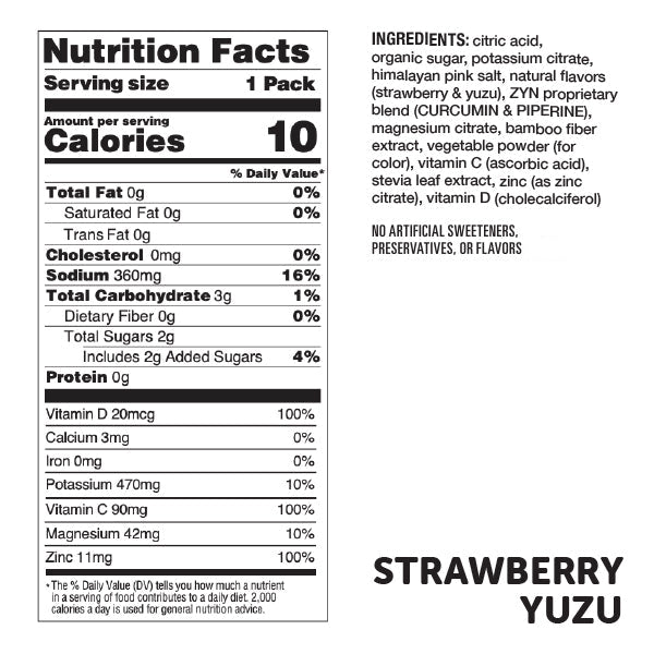 Turmeric Electrolyte Drink Mix