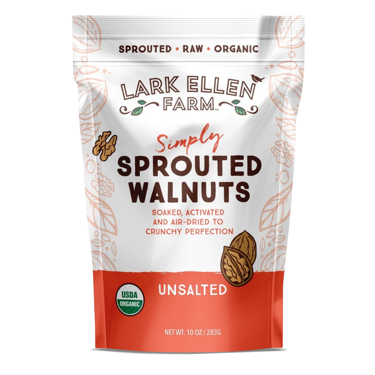 Organic Sprouted Walnut Halves Snack
