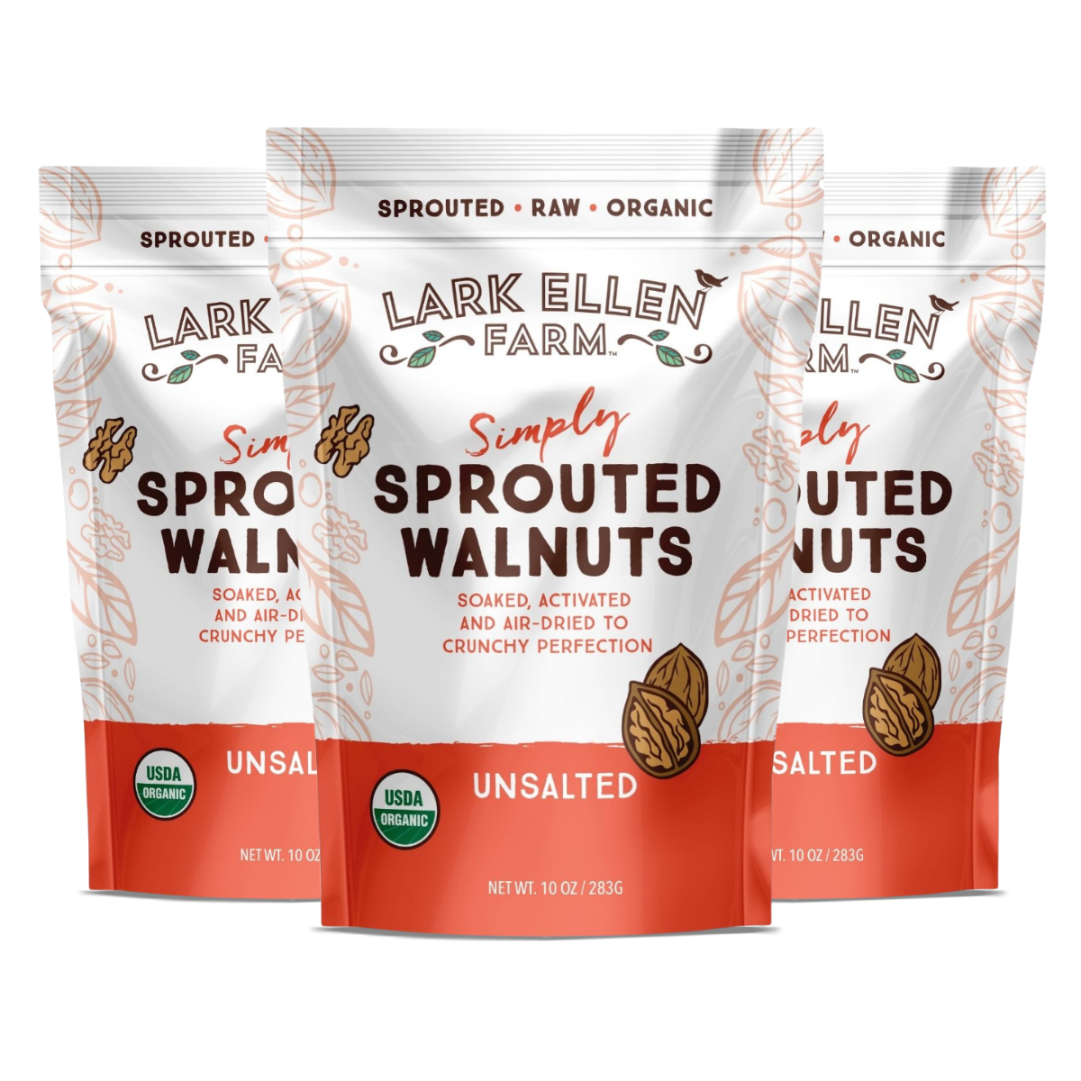 Organic Sprouted Walnut Halves Snack