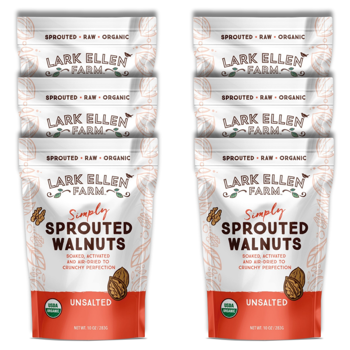 Organic Sprouted Walnut Halves Snack