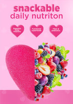 It Girl Snack - Superfoods Greens Gummies in Pink Starburst Flavor