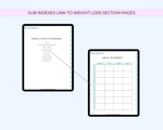 Weight Loss Digital Planner