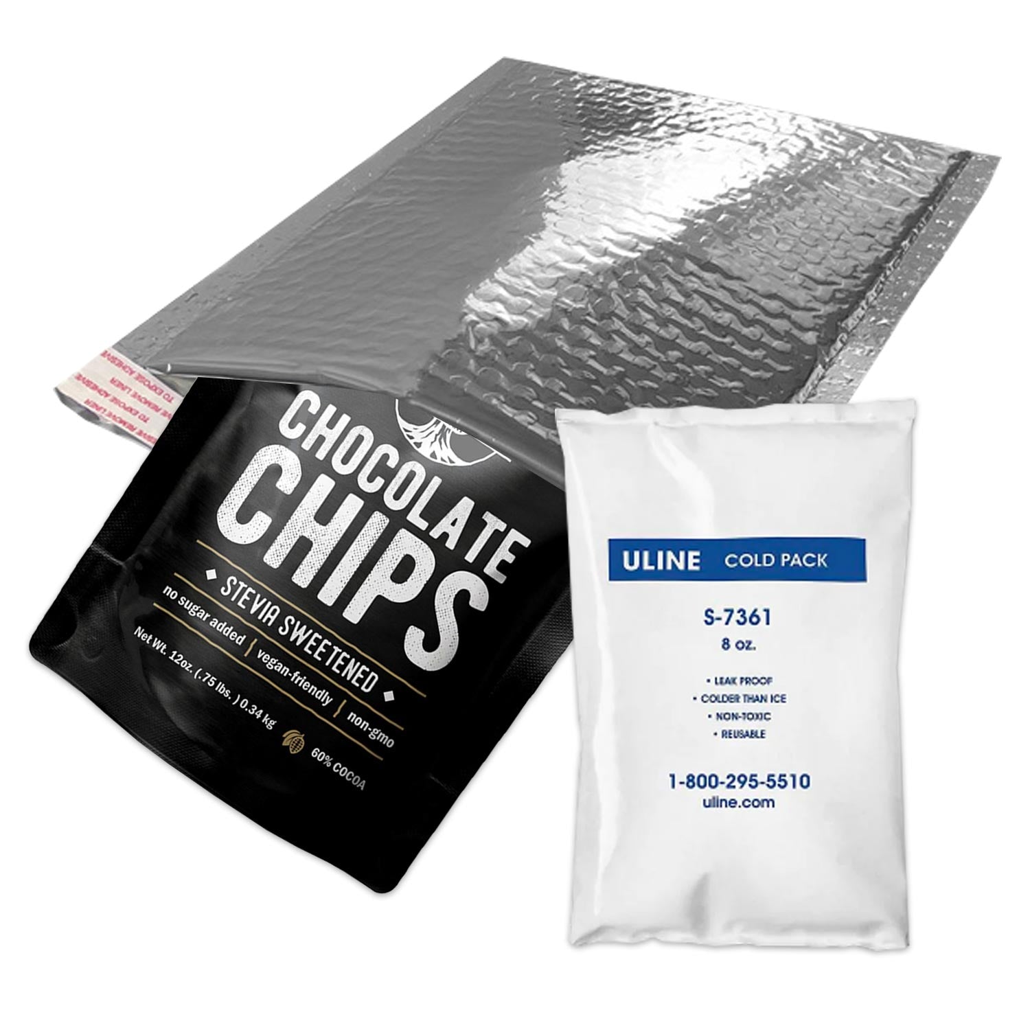 Sugar Free Chocolate Chips - Stevia Sweetened, Keto-Friendly, Vegan, Non-GMO, 12 oz.