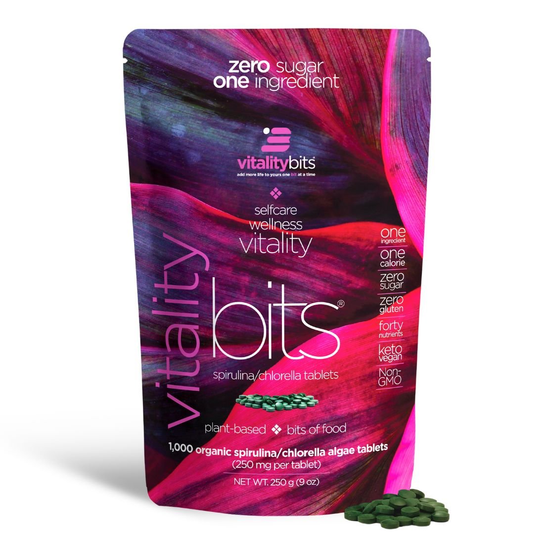 VITALITYbits® Spirulina/Chlorella | Large Bag