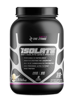 Whey Isolate Protein Vanilla 2LB | 26g Protein, Zero Sugar | ONE ZTRIKE by ZNETICS